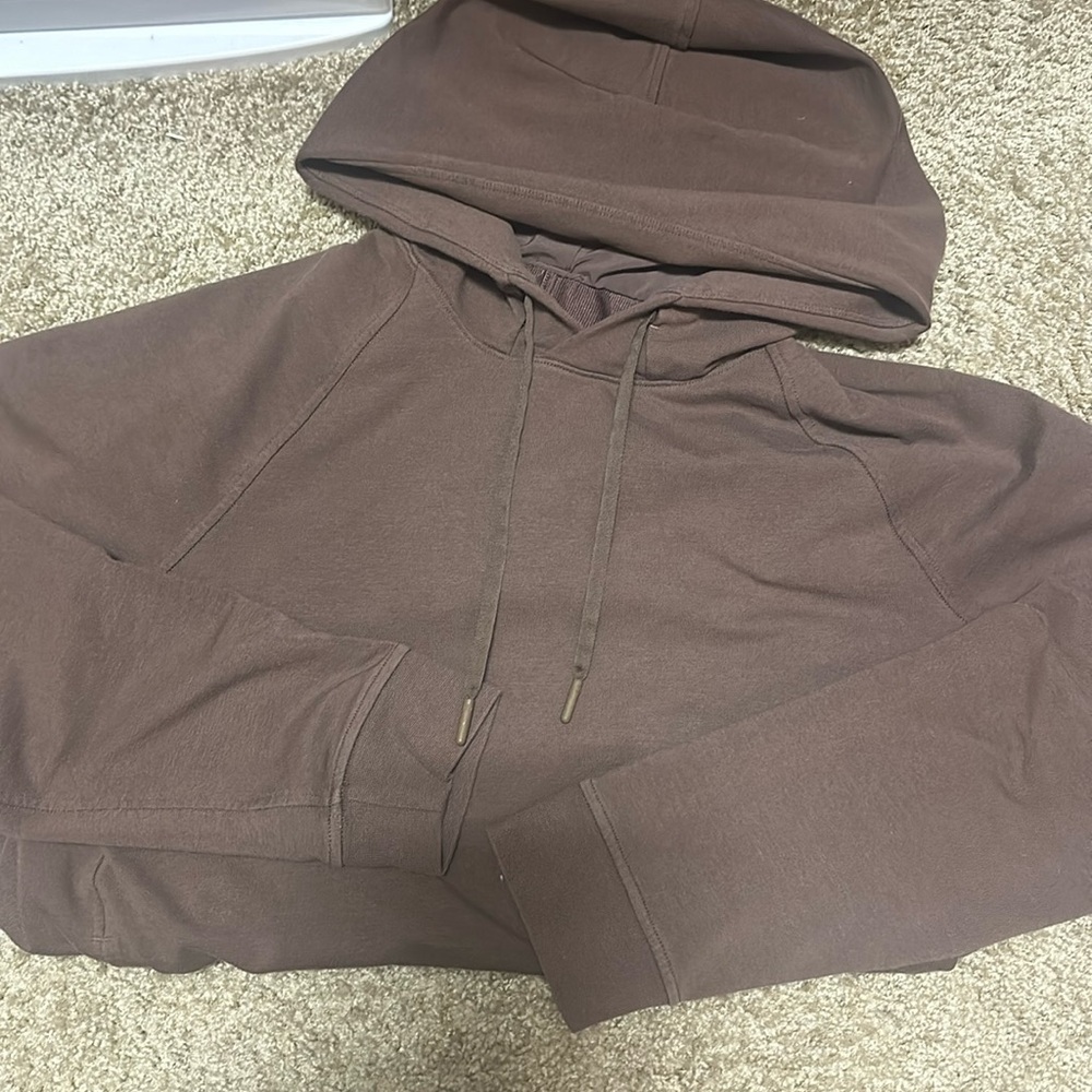 Lululemon City sweat hoodie brown